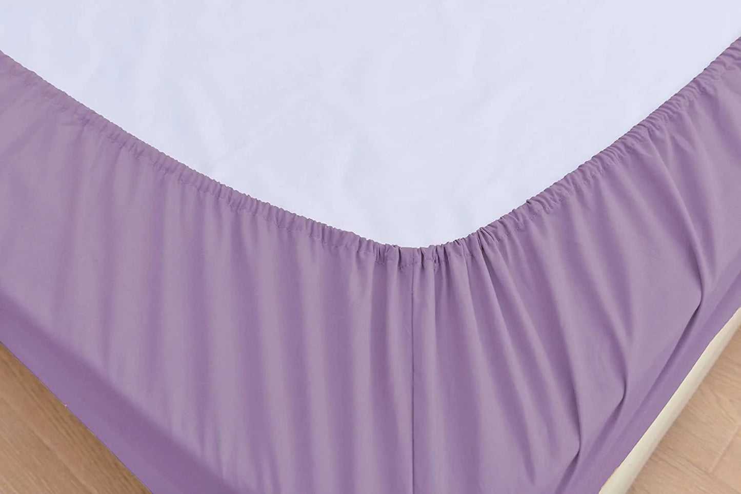Rayon Bamboo Sheets Set California King Lavender Sheets Deep Pocket 4 Piece