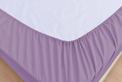 Rayon Bamboo Sheets Set California King Lavender Sheets Deep Pocket 4 Piece